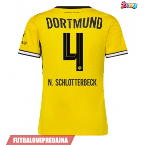 Lacne Ženy Futbalové dres Borussia Dortmund Nico Schlotterbeck #4 2026-27 Krátky Rukáv - Domáci